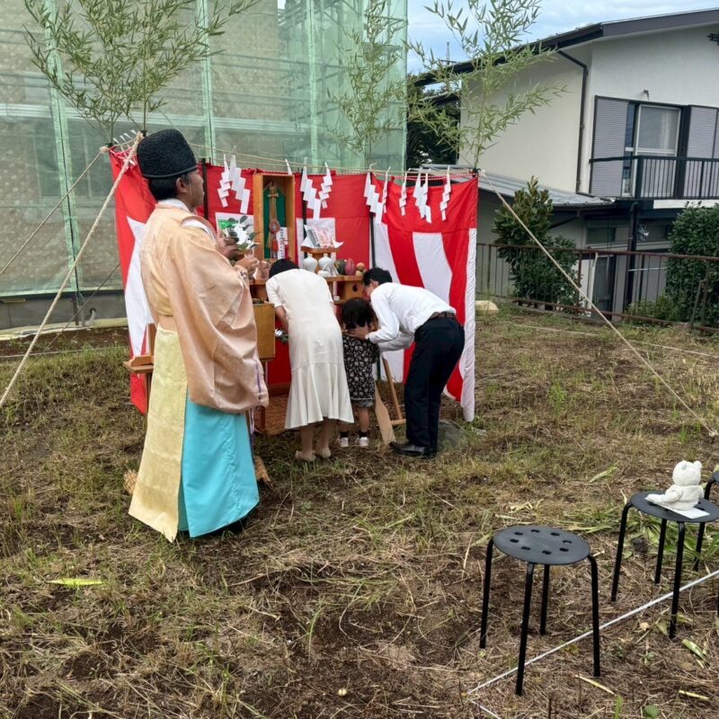 【川崎の家】地鎮祭