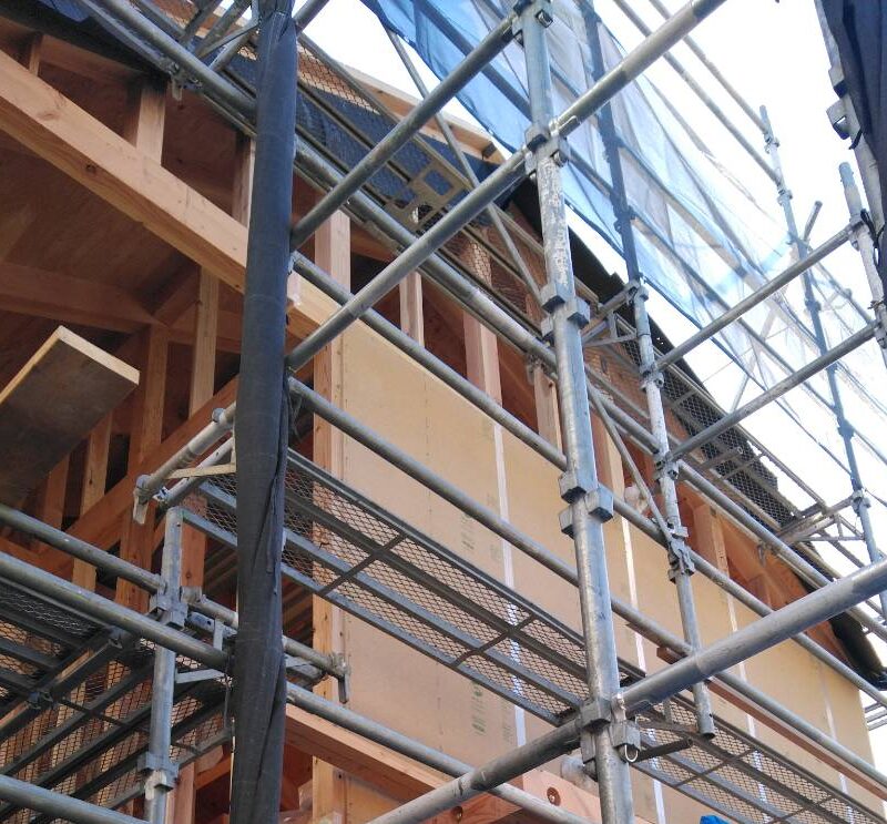 神奈川県川崎市【抱陽の家】工事進行中です。