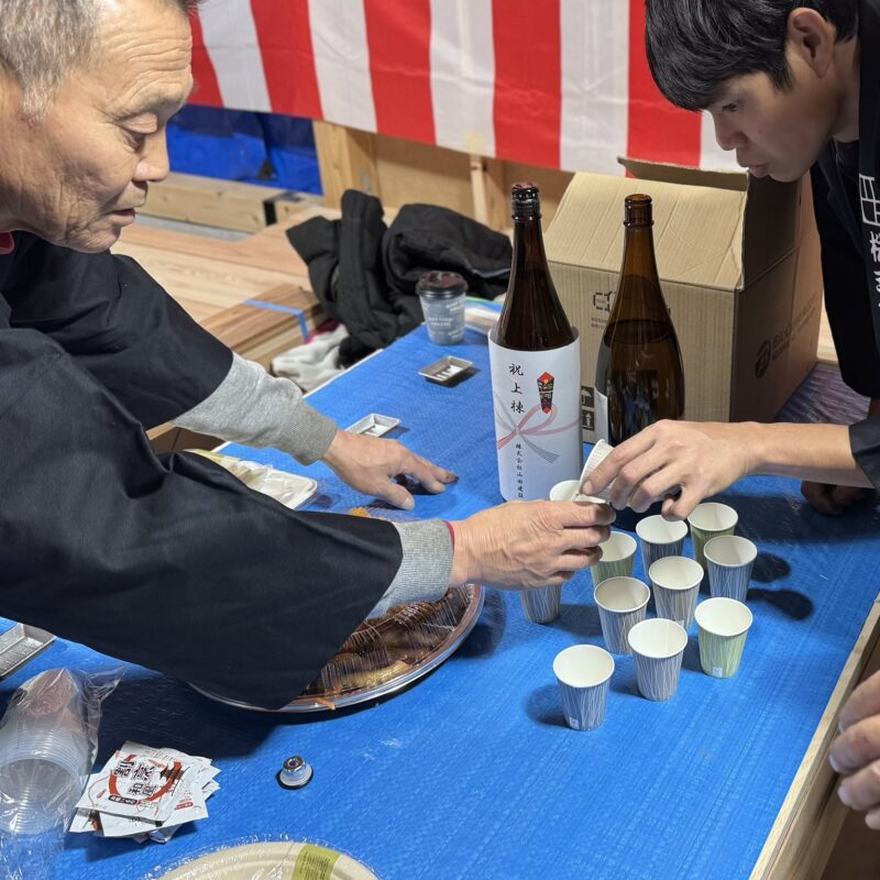 川崎の家 上棟式【抱陽の家】