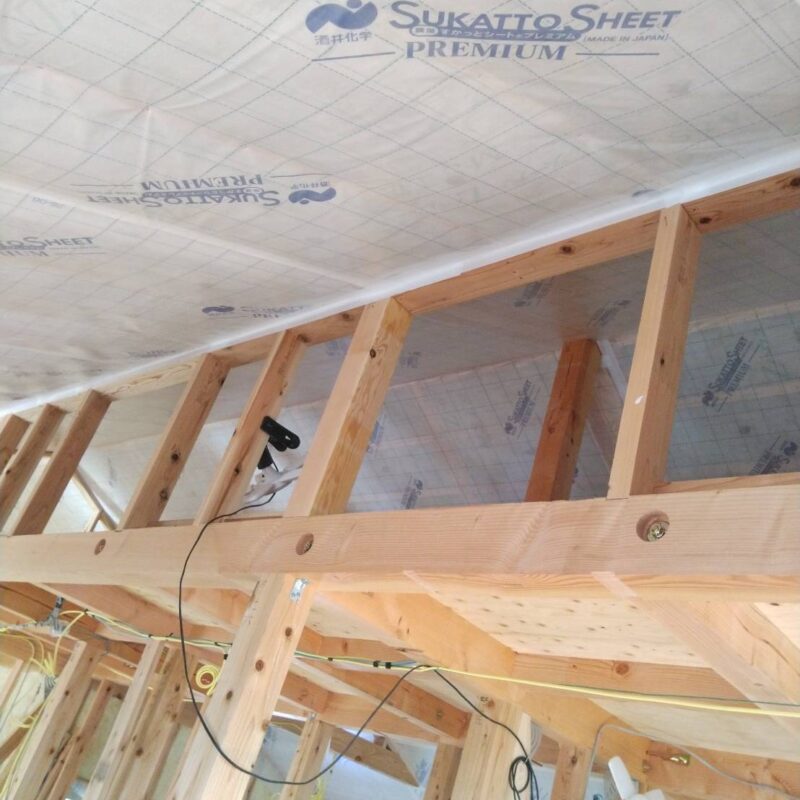 川崎市【抱陽の家】屋根断熱の今と昔