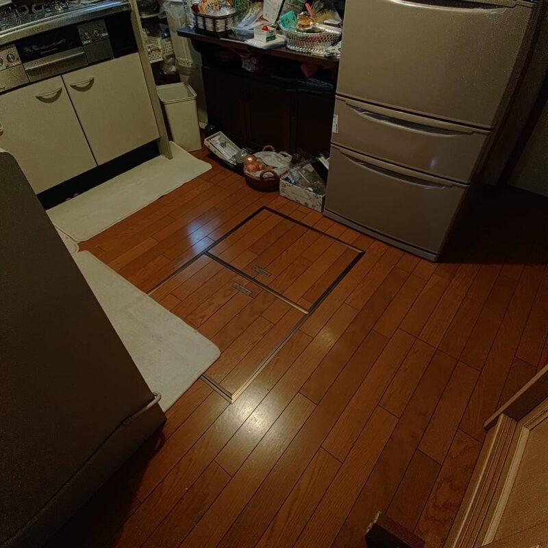 床下の仕事