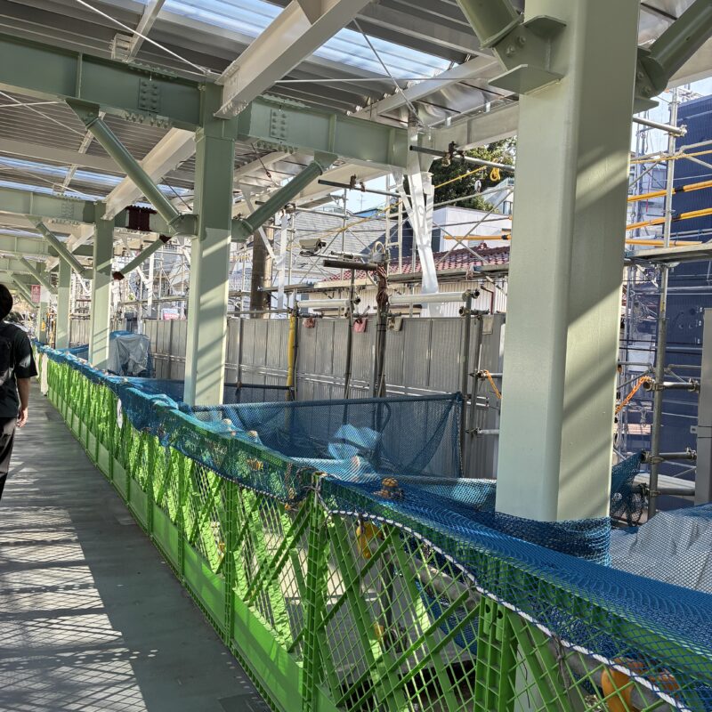 横からの日差し